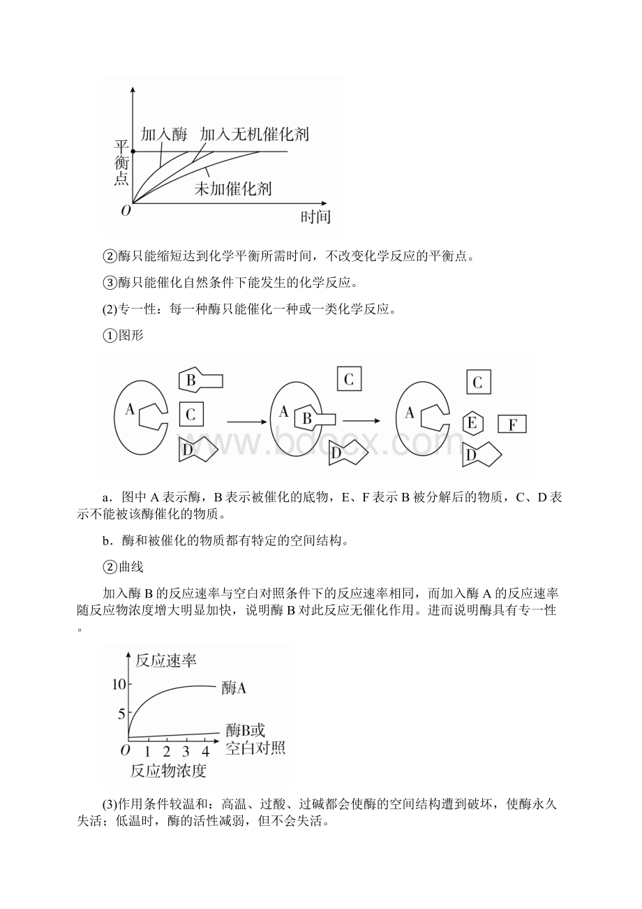 全国版19版高考生物一轮复习第8讲酶与ATP培优学案Word格式.docx_第3页