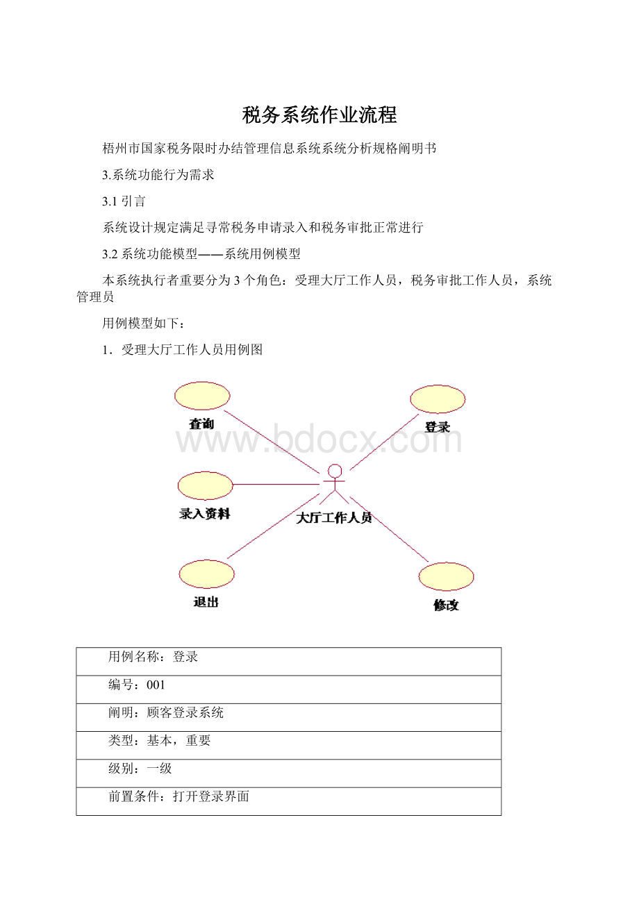 税务系统作业流程Word文档下载推荐.docx