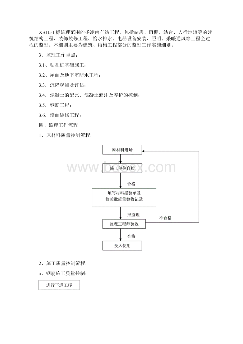 杨凌南站站房工程监理实施细则.docx_第3页