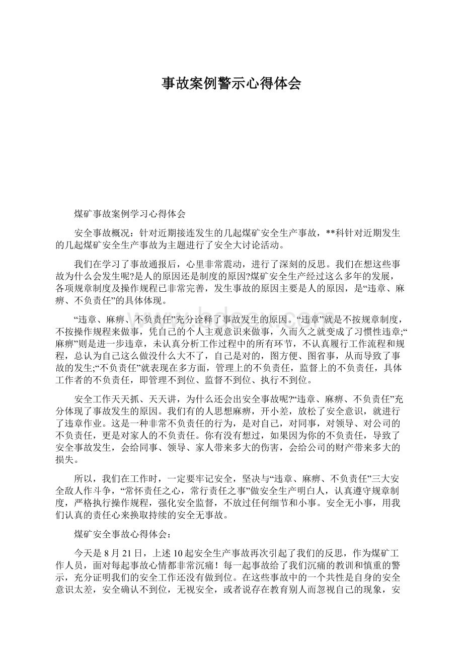 事故案例警示心得体会.docx