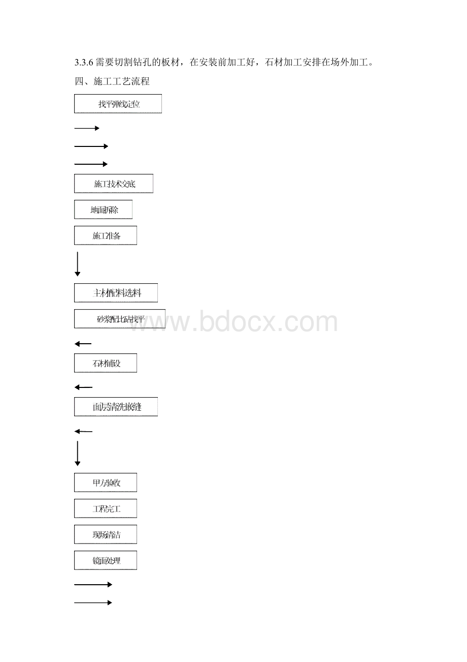 地面铺贴石材施工组织设计施工设计方案.docx_第3页