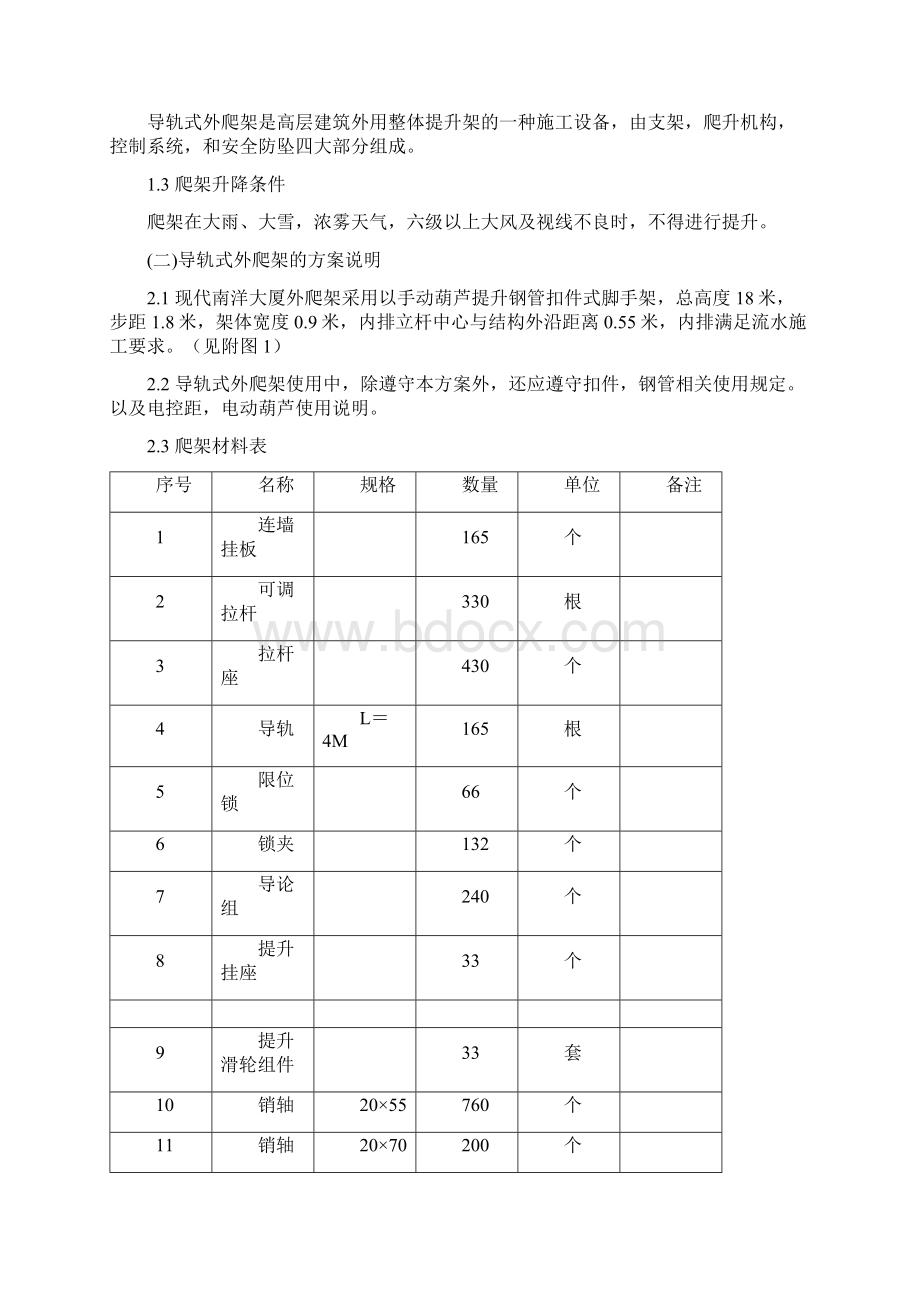 爬架施工方案文档格式.docx_第2页