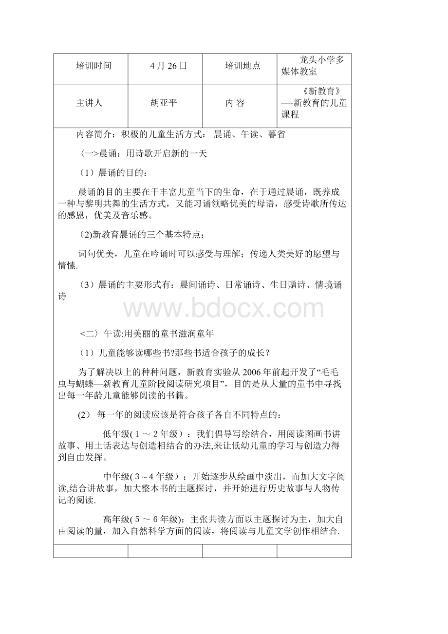 青年教师培训记录Word格式.docx_第3页