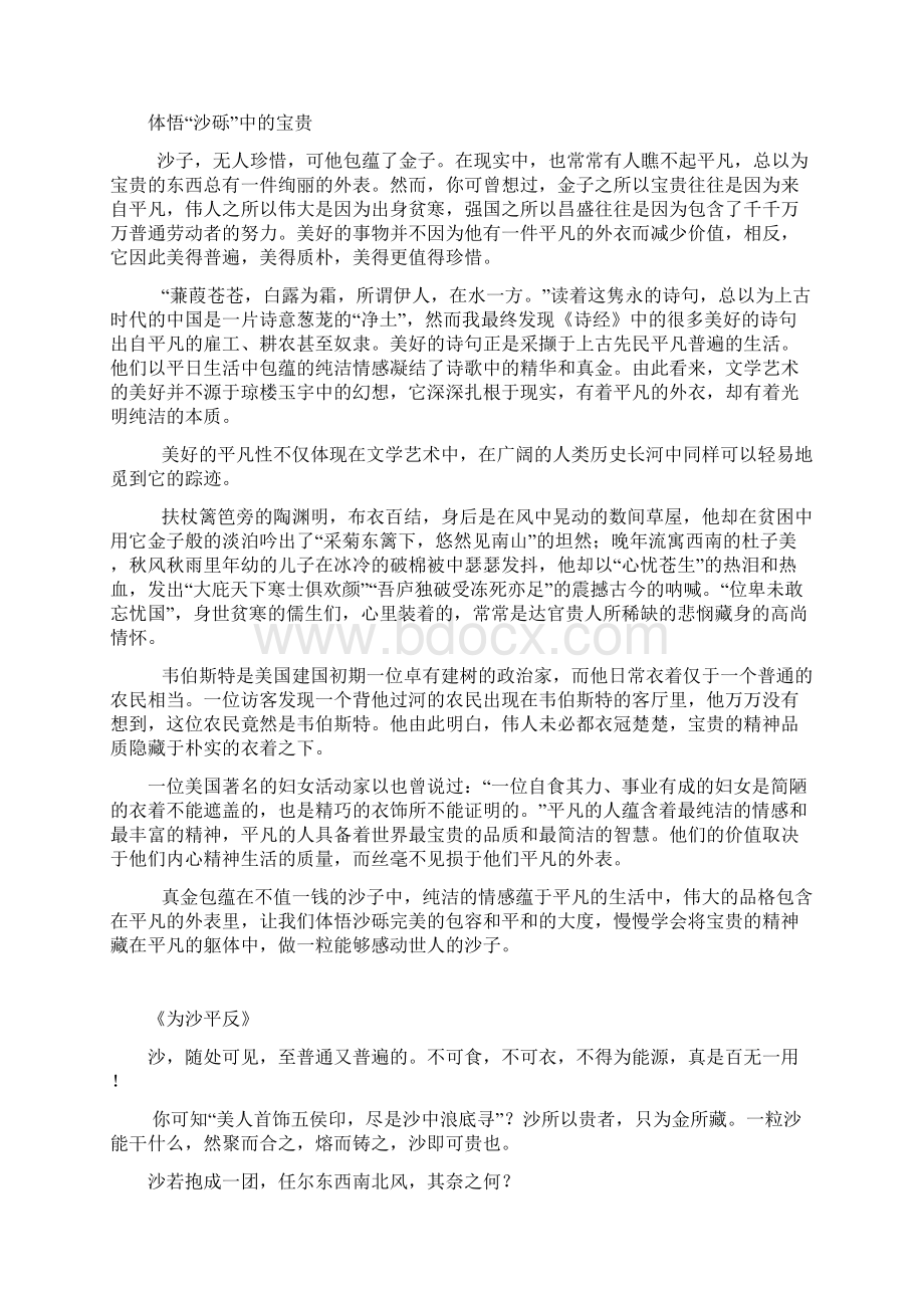 沙子与金子作文文档格式.docx_第2页