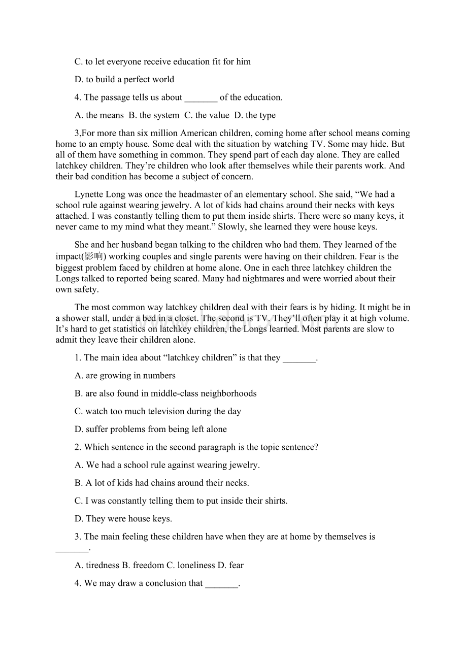 高中英语选修六阶段测试同步训练试题.docx_第2页