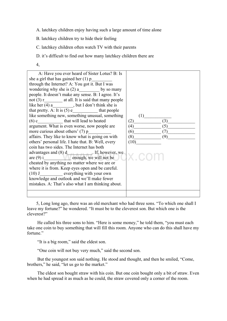 高中英语选修六阶段测试同步训练试题.docx_第3页