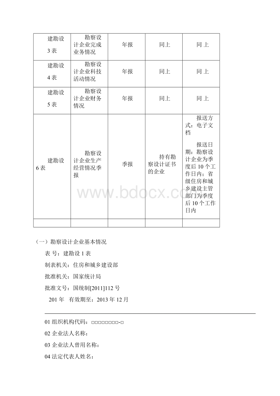 工程勘察设计统计报表制度Word格式.docx_第3页