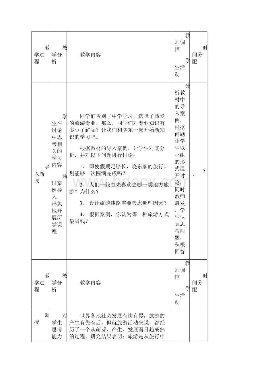 最新《旅游概论》教案文档格式.docx_第2页