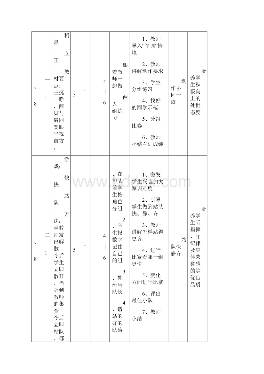 小学一年级下体育课教案.docx_第3页