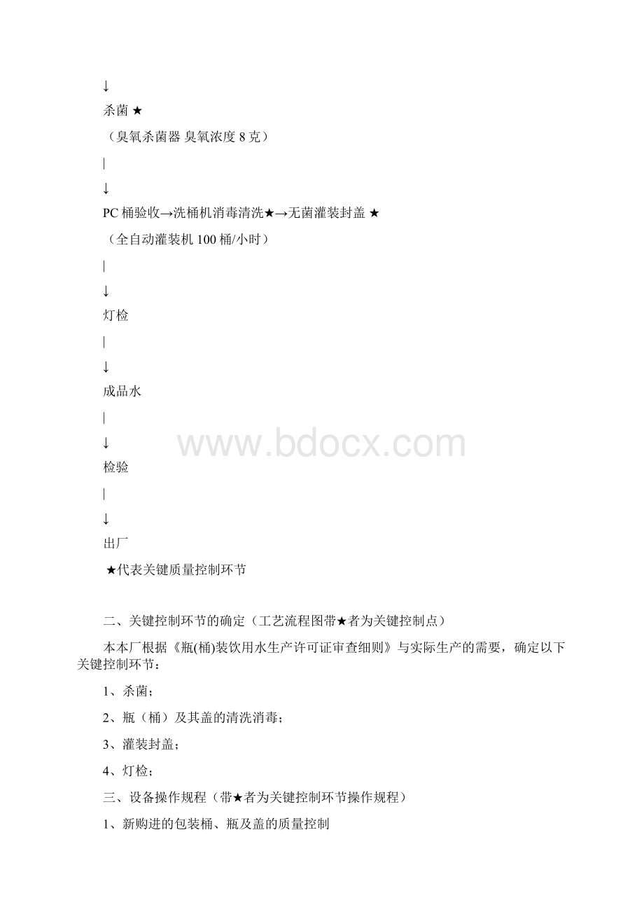 2饮用纯净水关键程序控制点作业指导书.docx_第2页