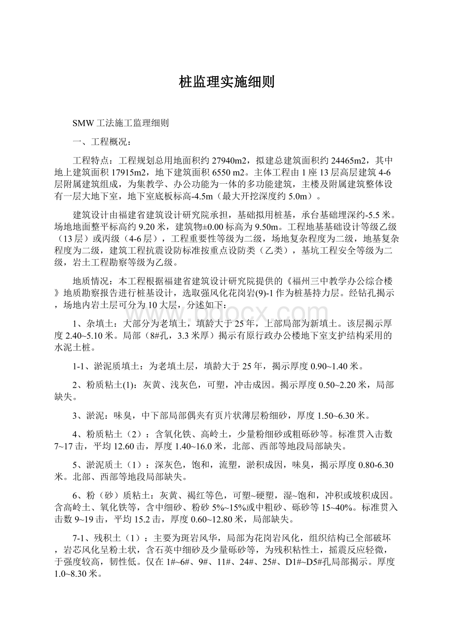 桩监理实施细则Word文档下载推荐.docx