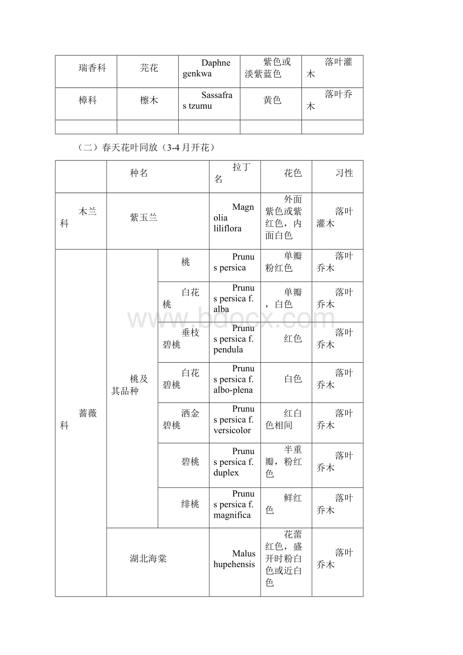 不同季节开花植物整理星精.docx_第3页