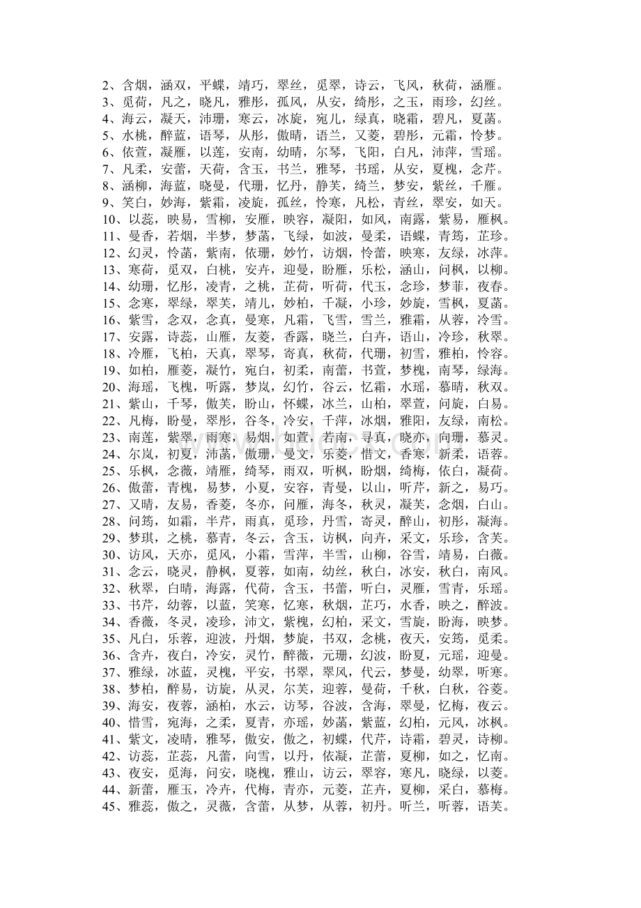 好听的名字400个文档格式.docx_第3页