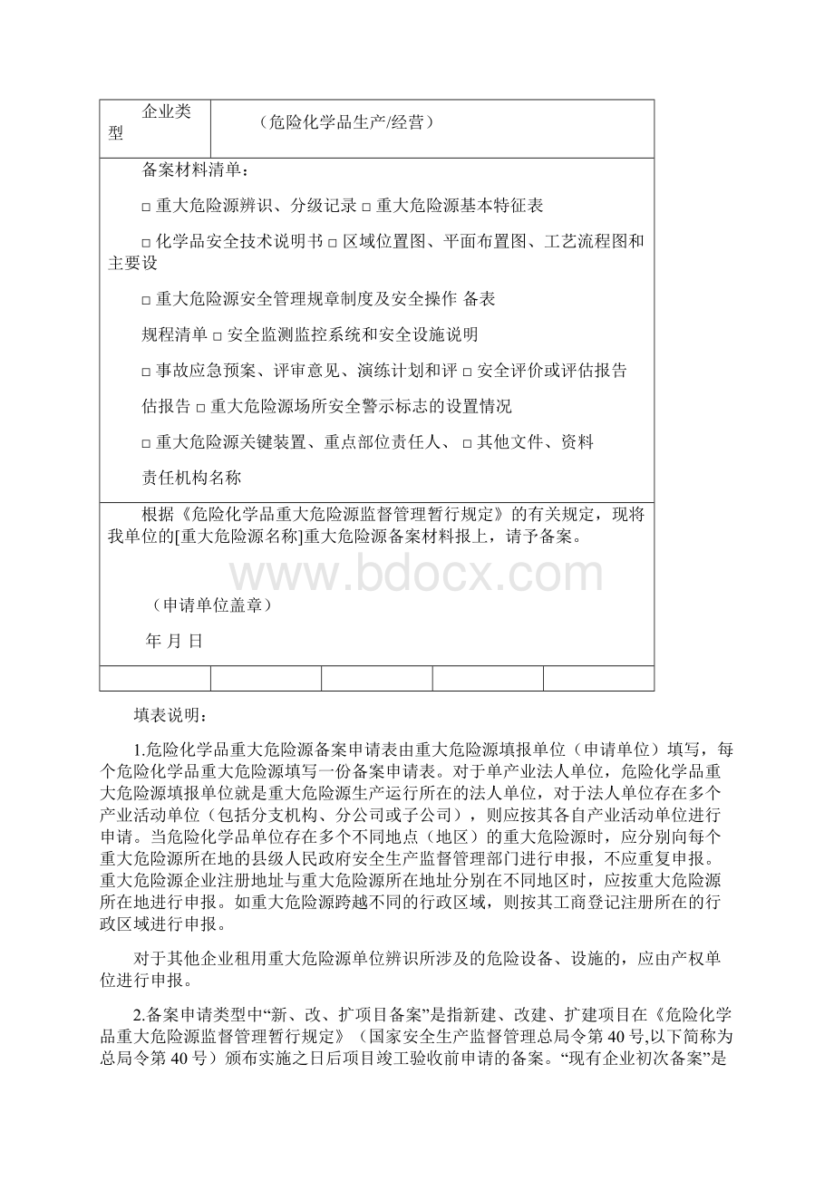 危险化学品重大危险源档案Word文件下载.docx_第2页