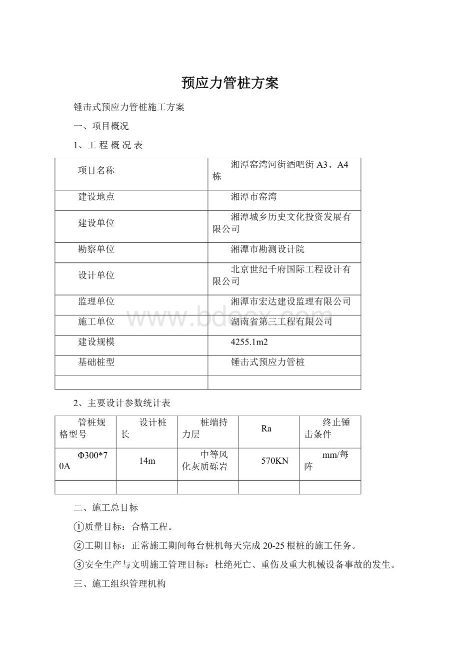 预应力管桩方案.docx