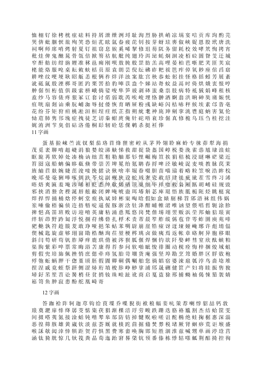 康熙字典笔画分类.docx_第3页