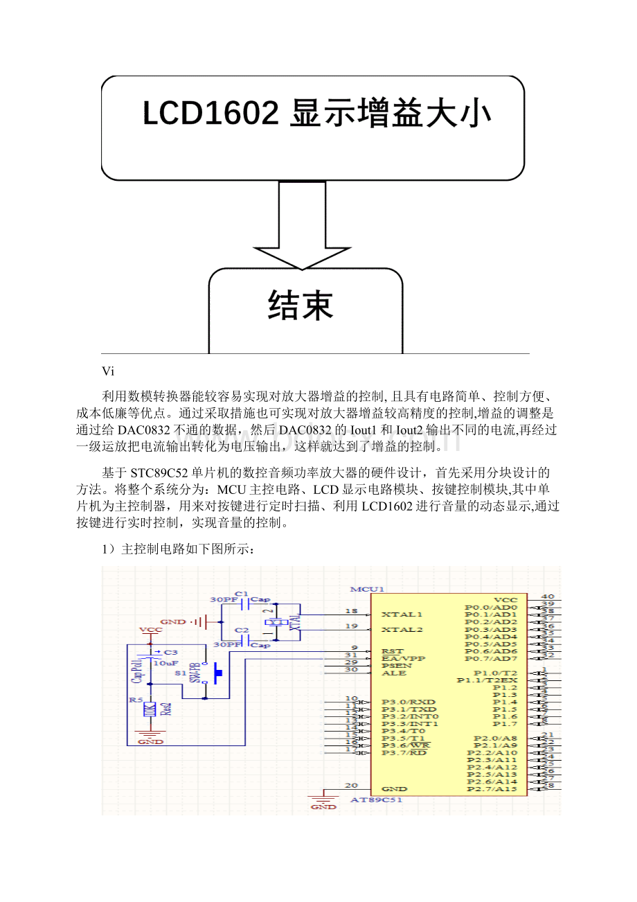 基于单片机的数控音频功率放大器.docx_第3页