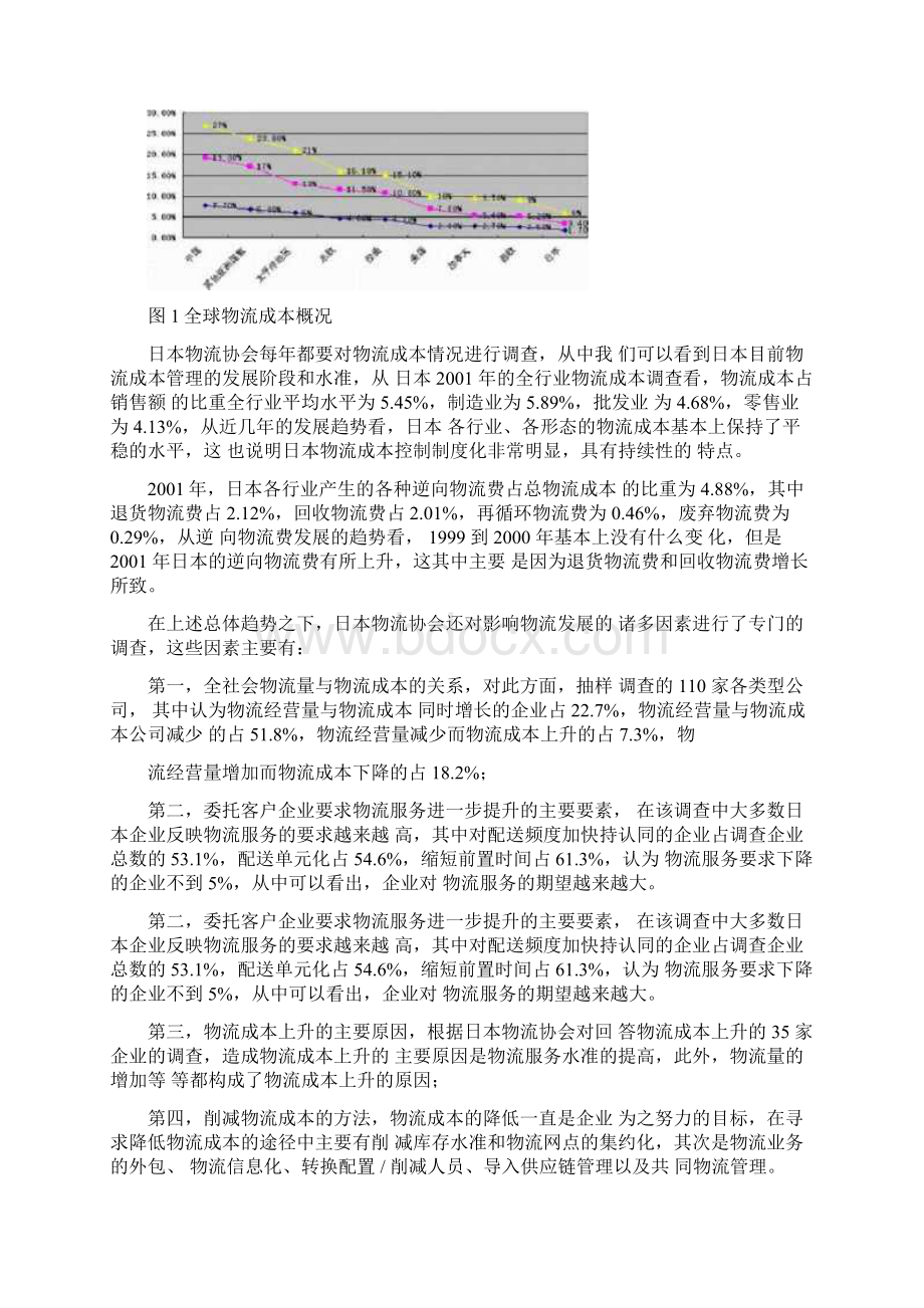 日本物流成本现状及其管理框架Word文档格式.docx_第2页