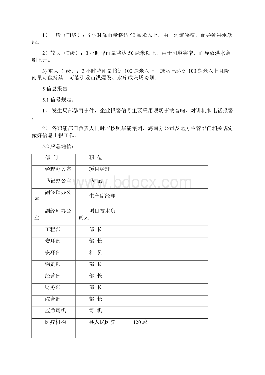 2篇 项目部 施工项目雨季防洪工作应急预案精选.docx_第3页