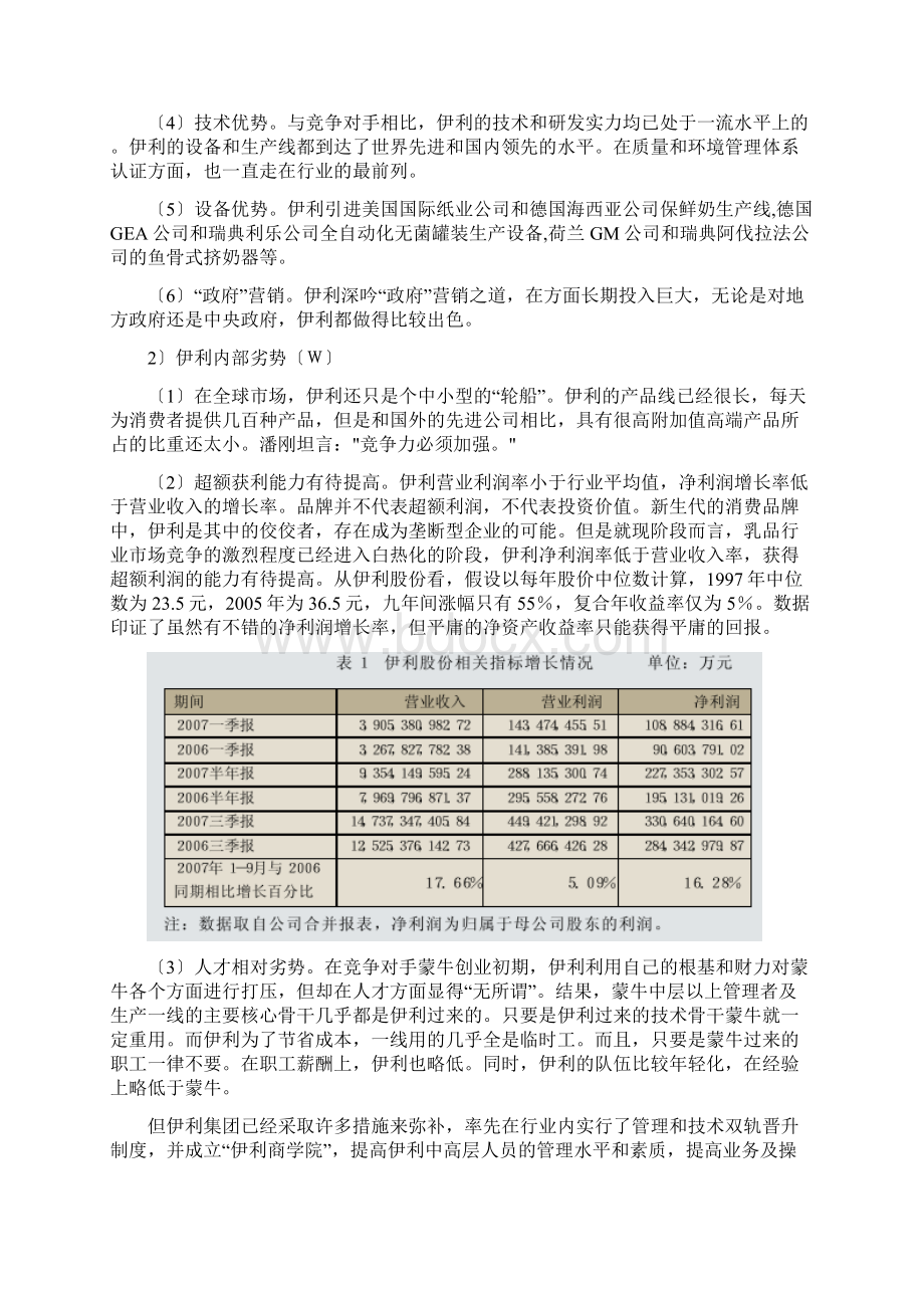 5106880伊利集团战略分析文档格式.docx_第3页