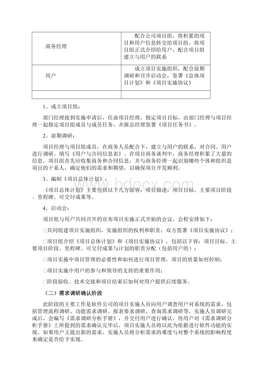 软件项目实施计划方案范文1.docx_第2页