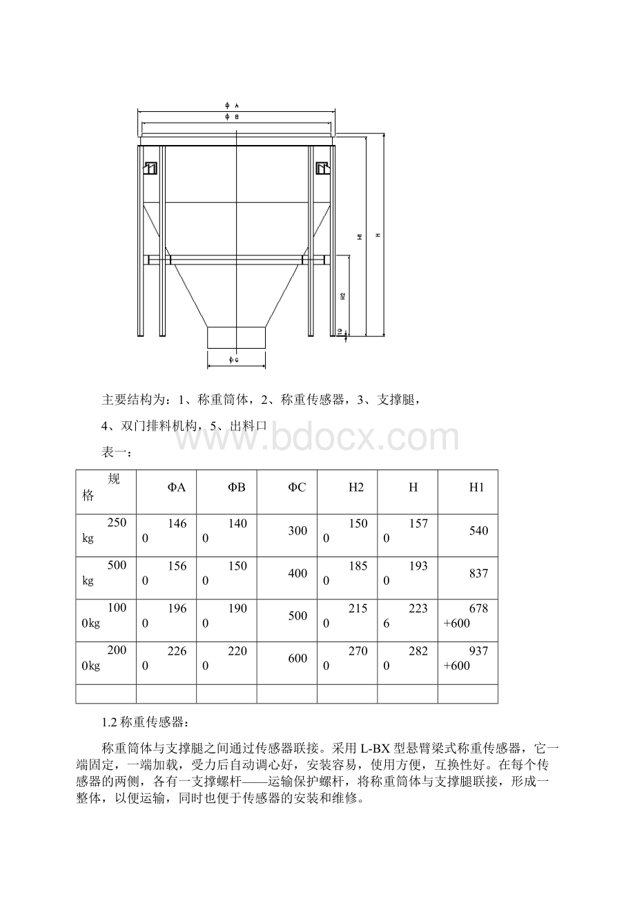 PCS型配料秤使用说明书Word文档下载推荐.docx_第2页