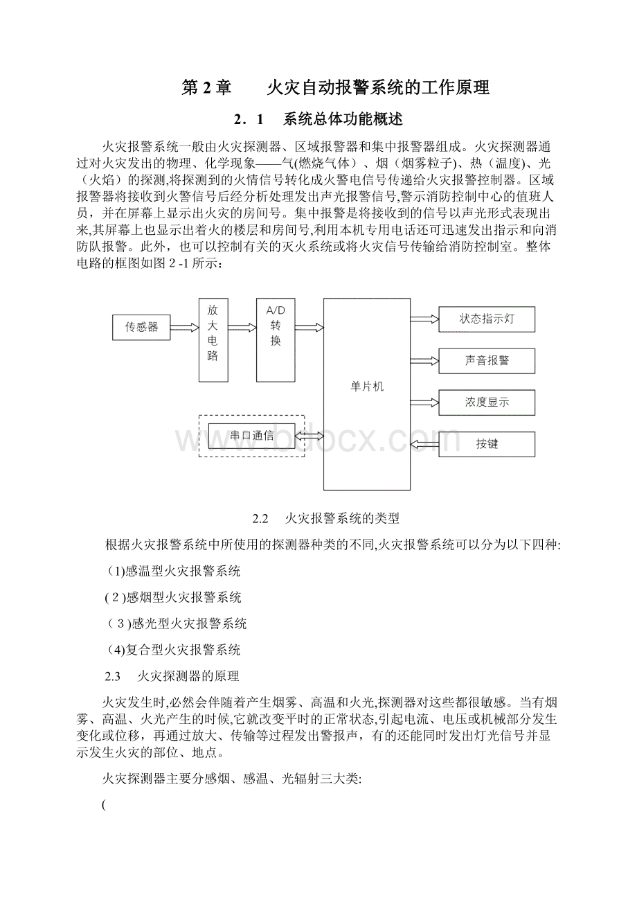 基于单片机的proteus火灾报警设计Word文件下载.docx_第3页