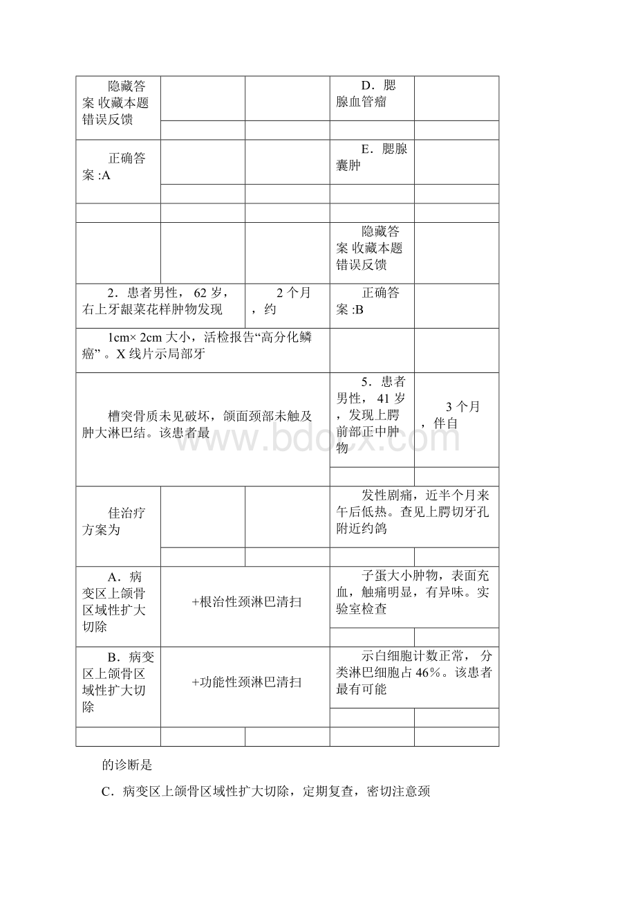 口腔医学综合中级习题docWord文档下载推荐.docx_第2页