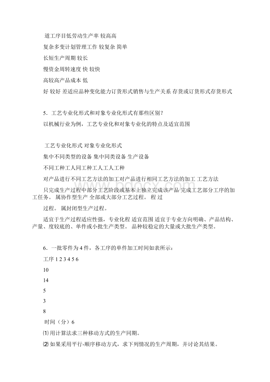 最新生产与运行管理复习思考题部分解答二版Word下载.docx_第3页