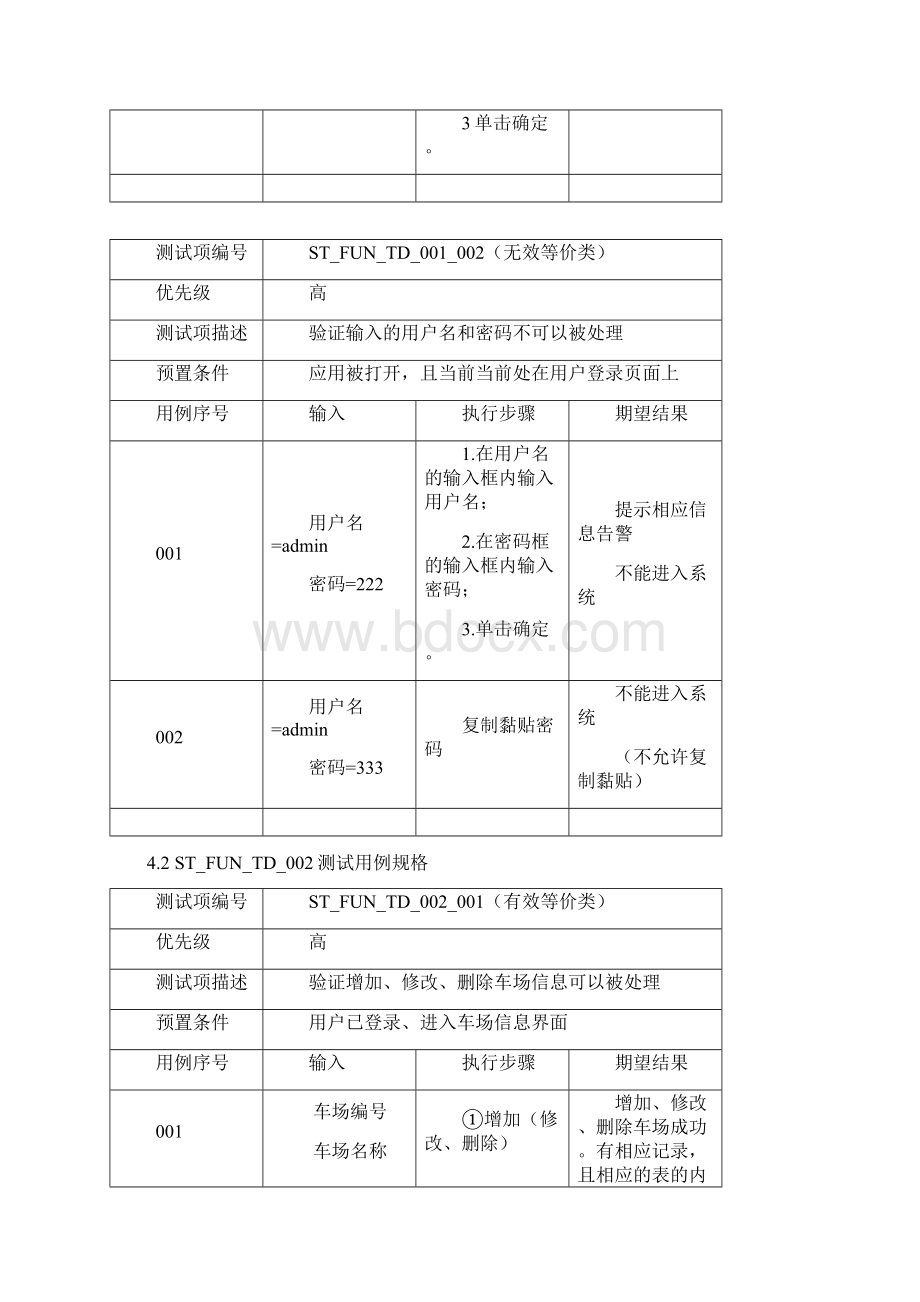 停车场管理系统测试用例设计报告草稿.docx_第3页