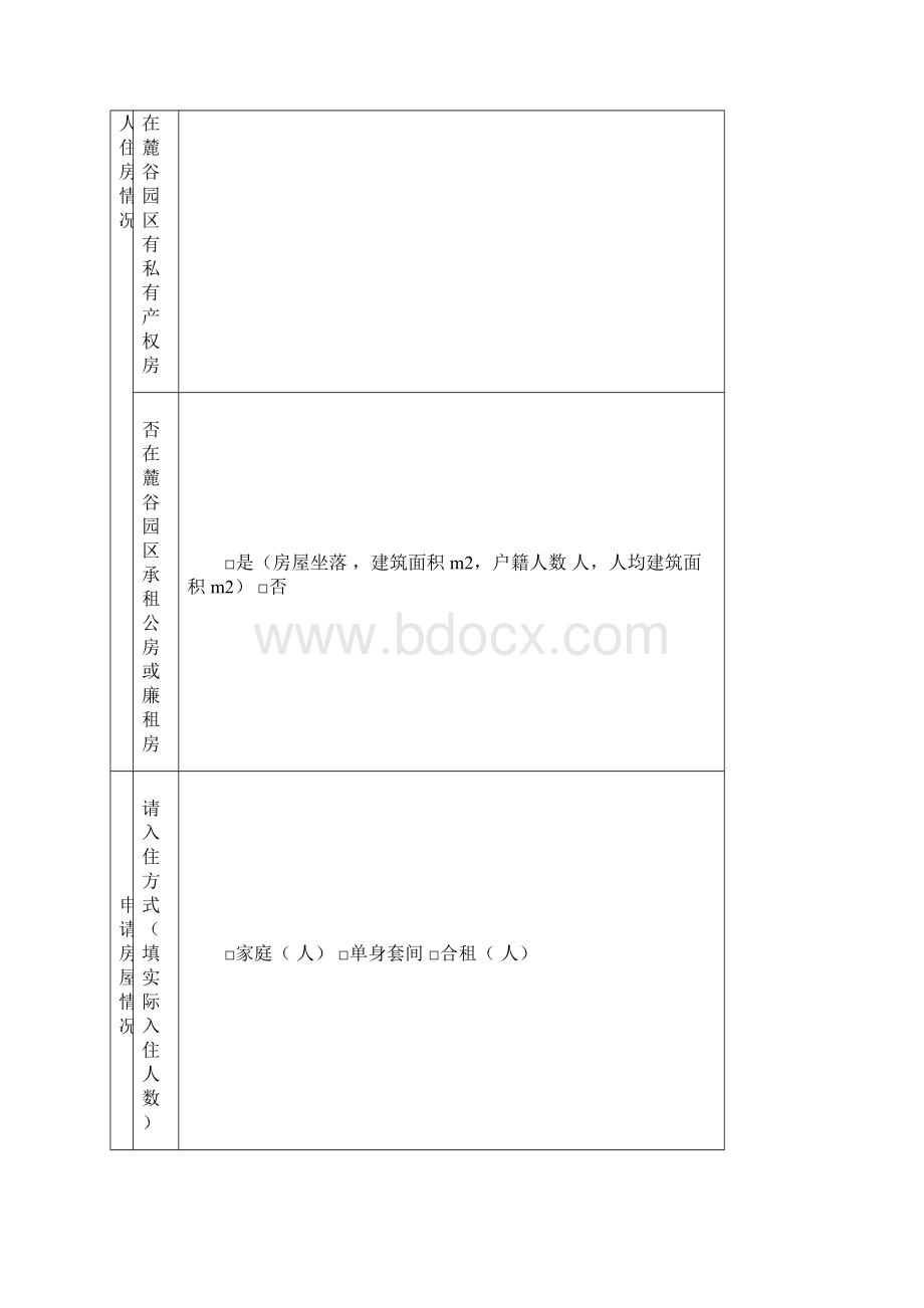 长沙公租房个人申请表Word文档格式.docx_第3页