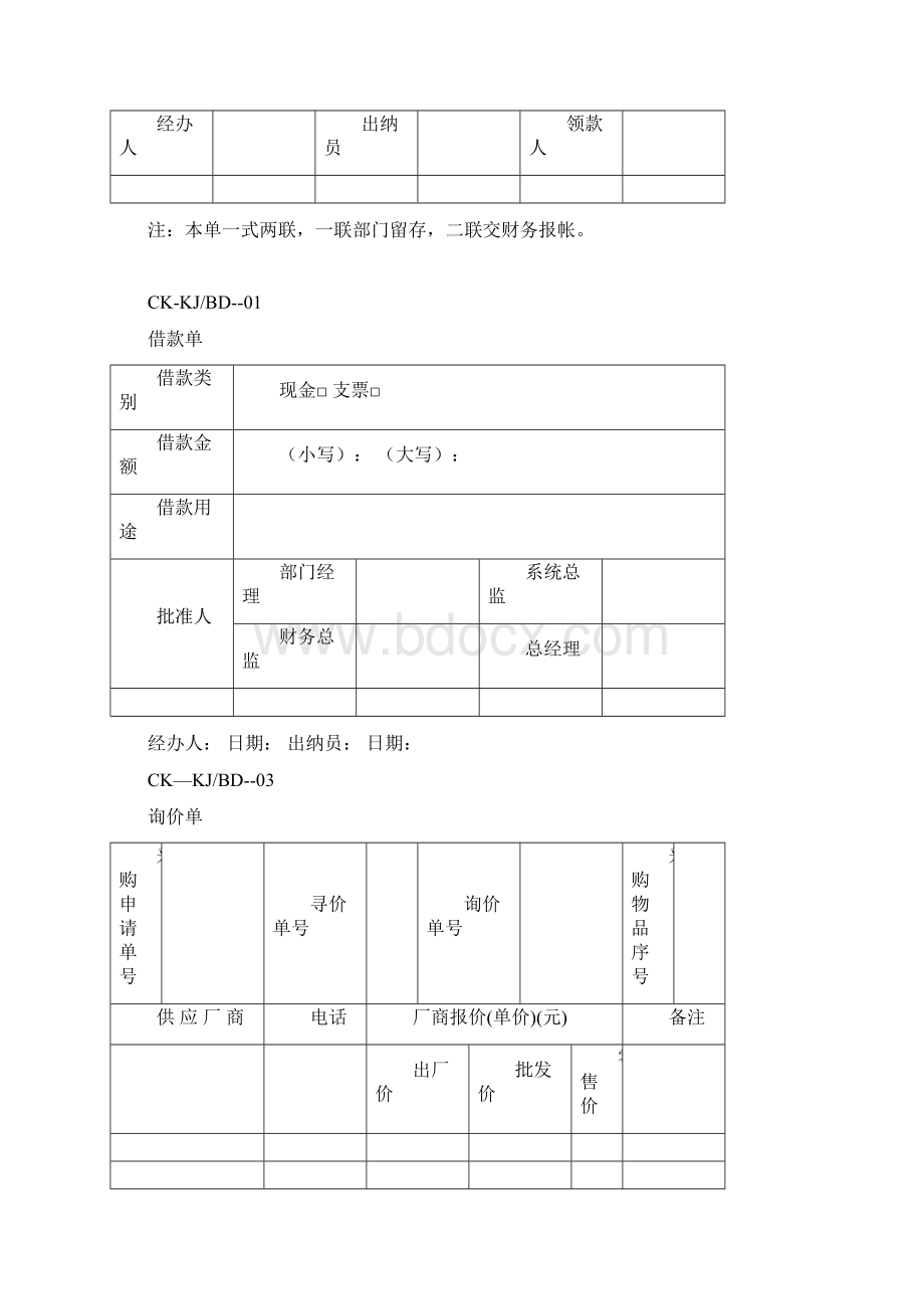 财务常用表格大全.docx_第2页