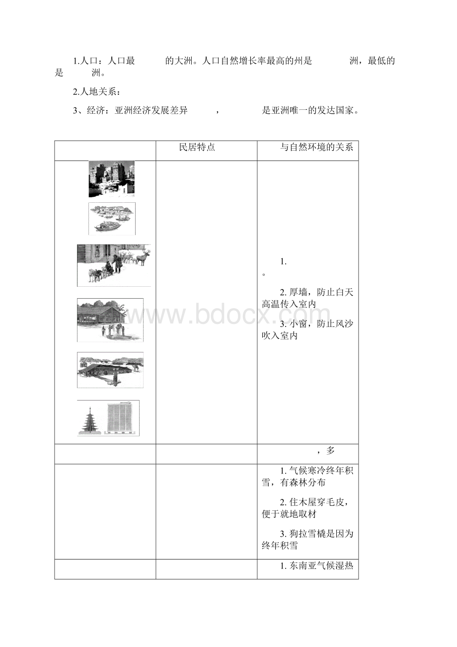 地理七下知识点空白.docx_第3页