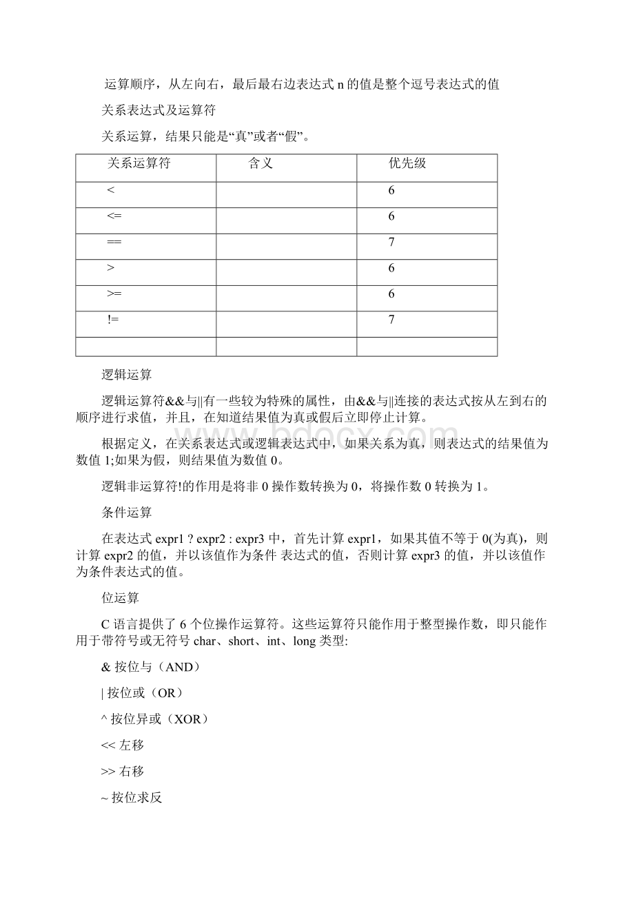 C语言学习笔记悉心整理Word文件下载.docx_第3页