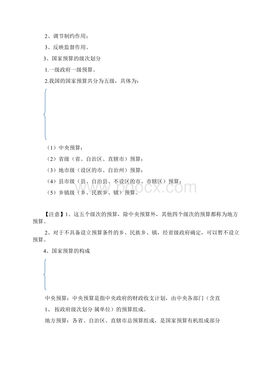 财经法规 第四章 预算法律制度.docx_第2页