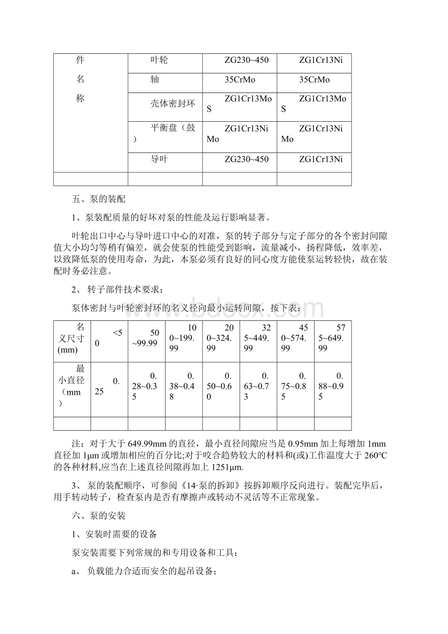 65AY50型多级离心油泵检修.docx_第2页