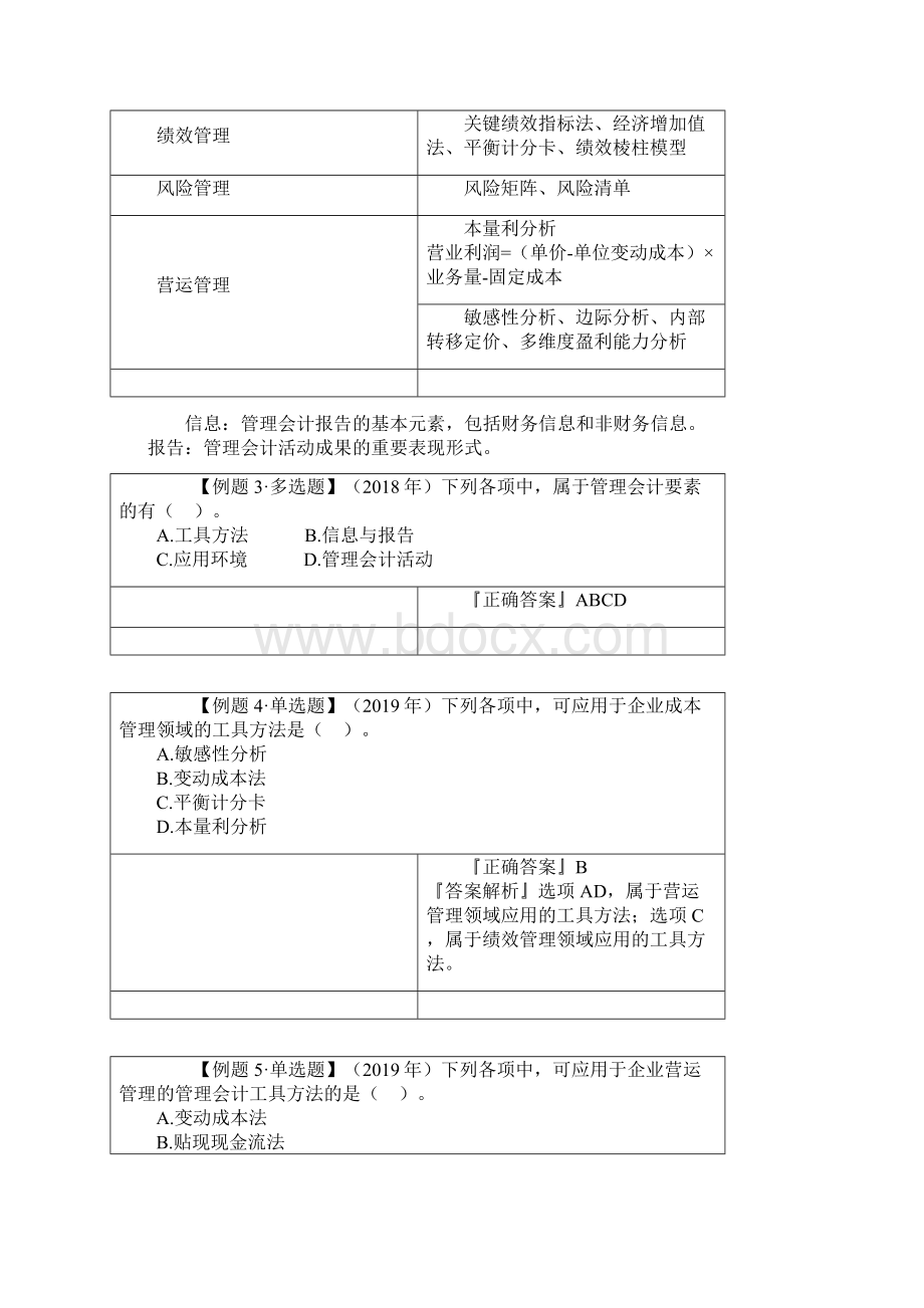 初级会计实务基础精讲第七章 管理会计基础Word文件下载.docx_第3页