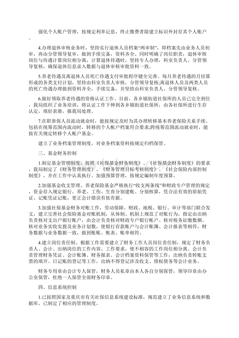 内控制度自查报告范文.docx_第2页