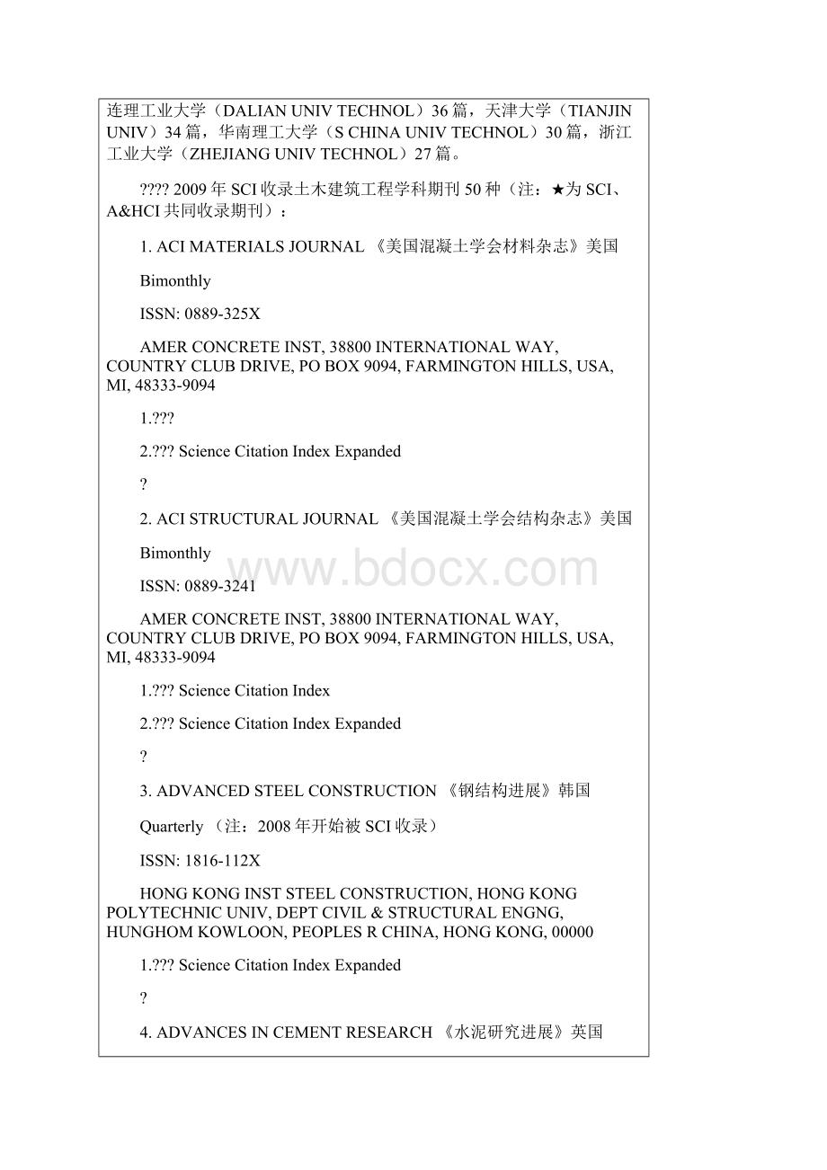 土木及建筑工程SCI收录期刊.docx_第2页