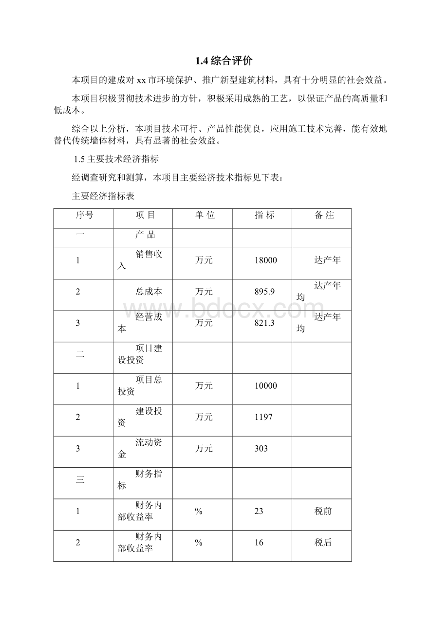 模压彩瓦新型建材生产新建项目可行性研究报告Word文档格式.docx_第3页