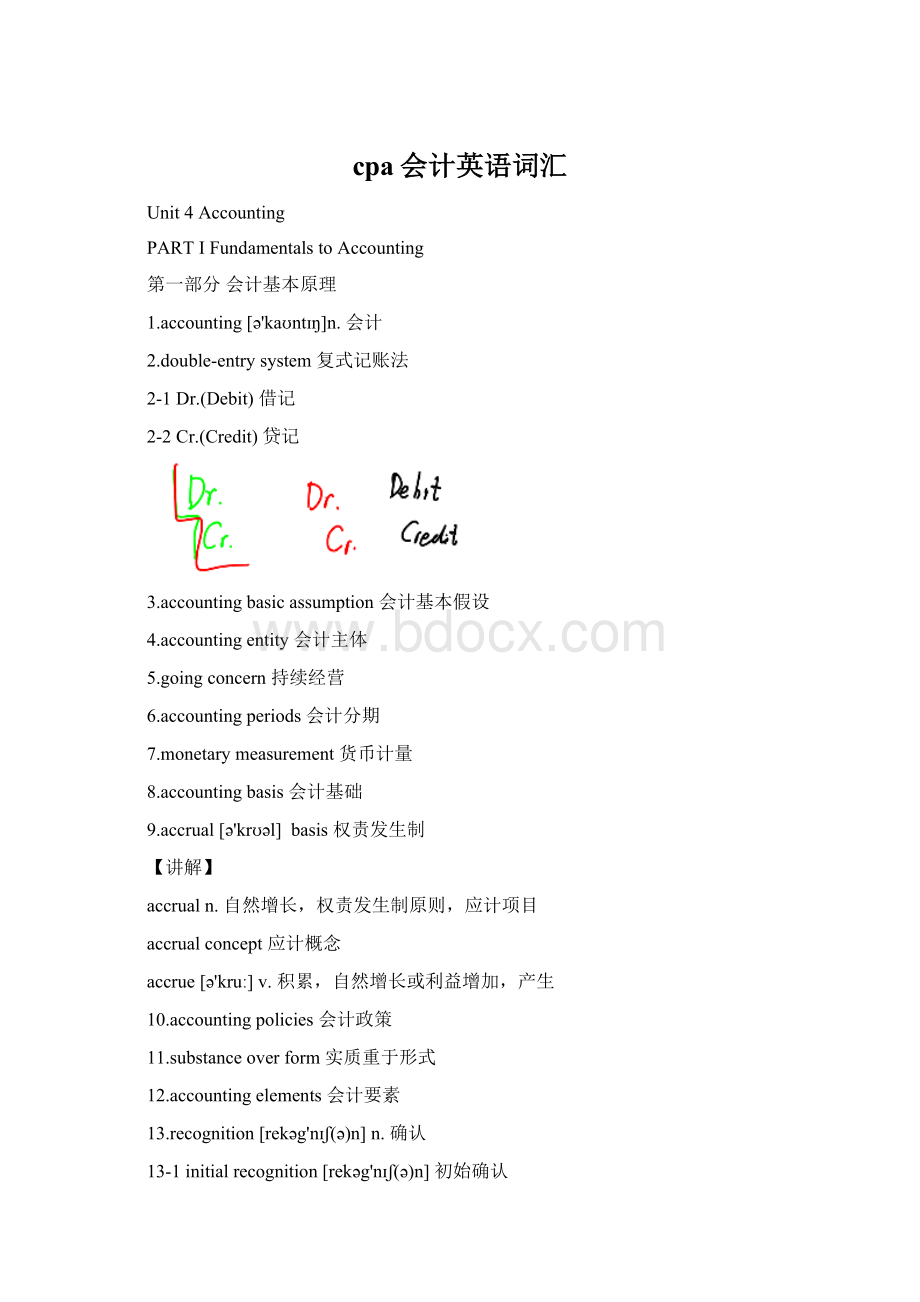 cpa会计英语词汇Word文件下载.docx_第1页