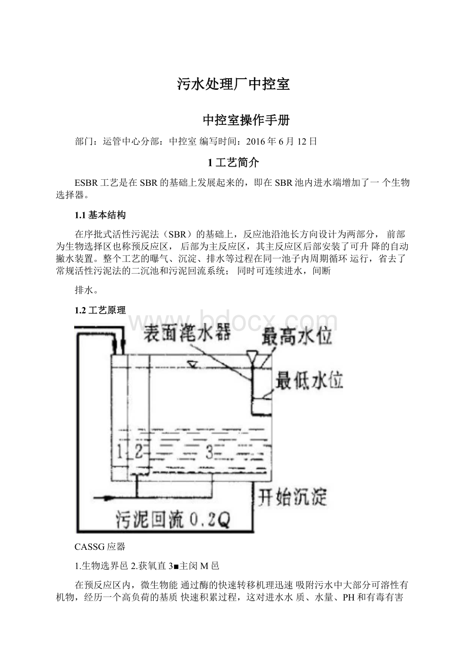 污水处理厂中控室.docx