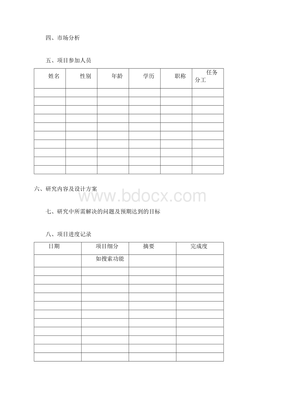 软件研发项目立项书标准模板.docx_第2页