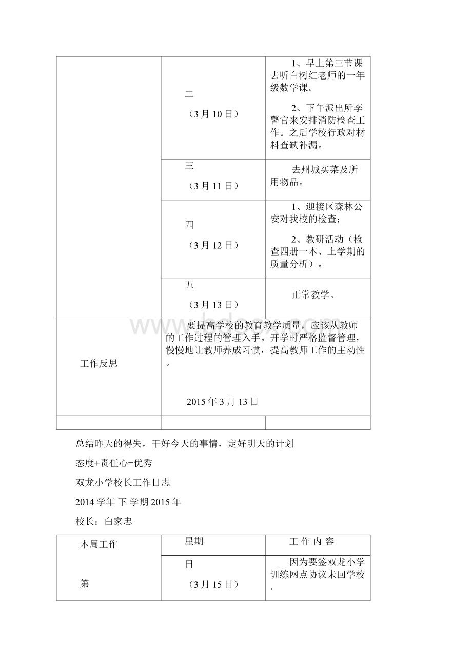 学年下学期双龙小学校长工作日志.docx_第3页