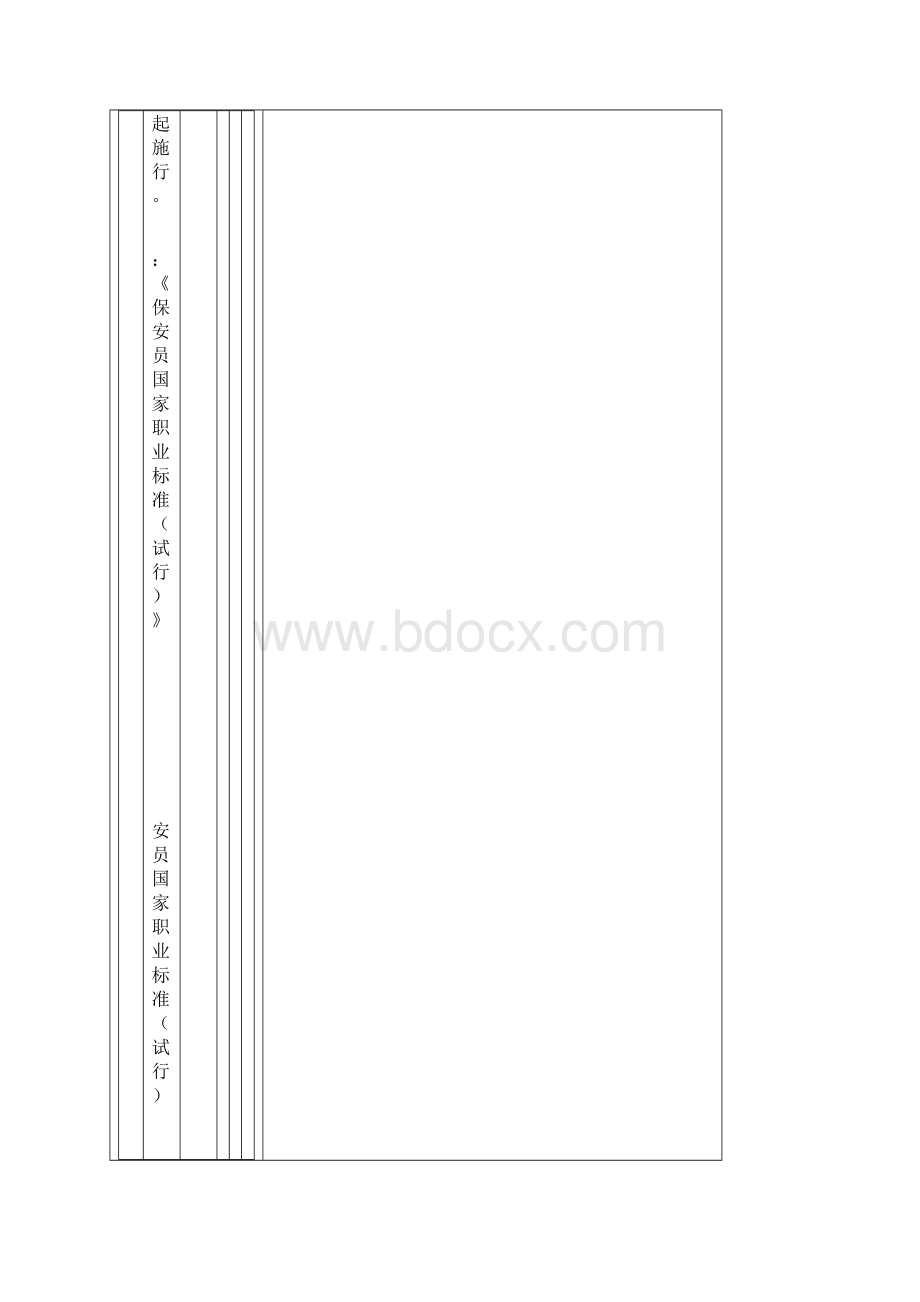 保安员国家职业标准试行文档格式.docx_第3页