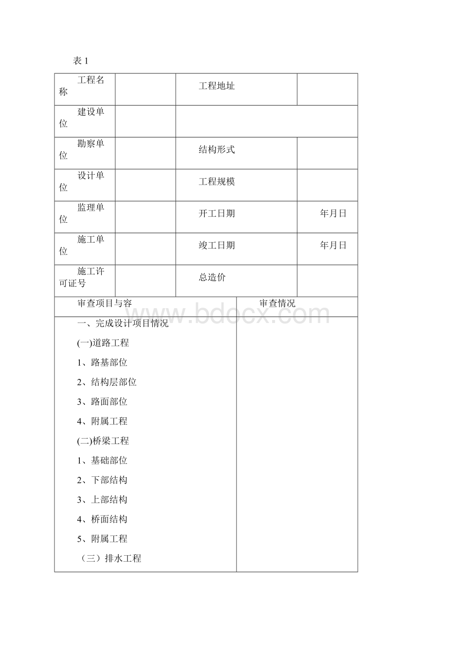 福建市政工程竣工验收报告Word文档格式.docx_第2页