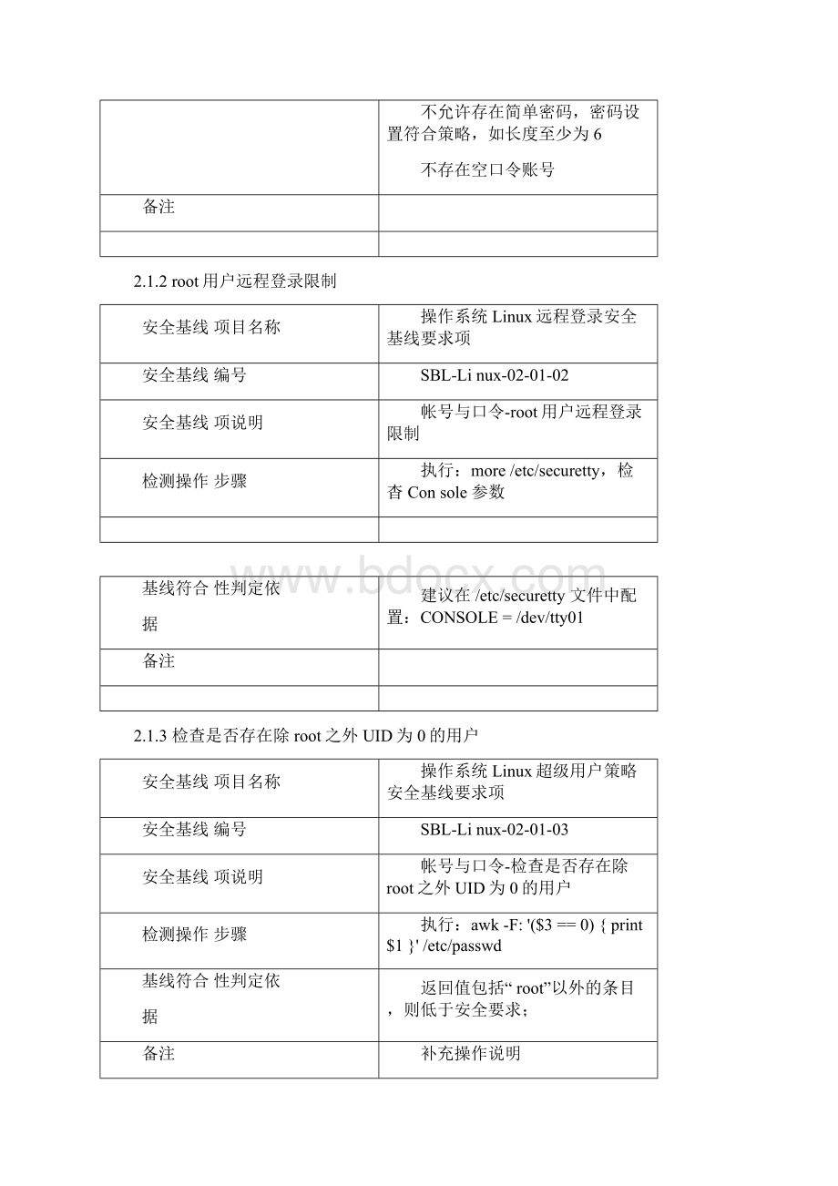 linux系统安全加固规范.docx_第3页