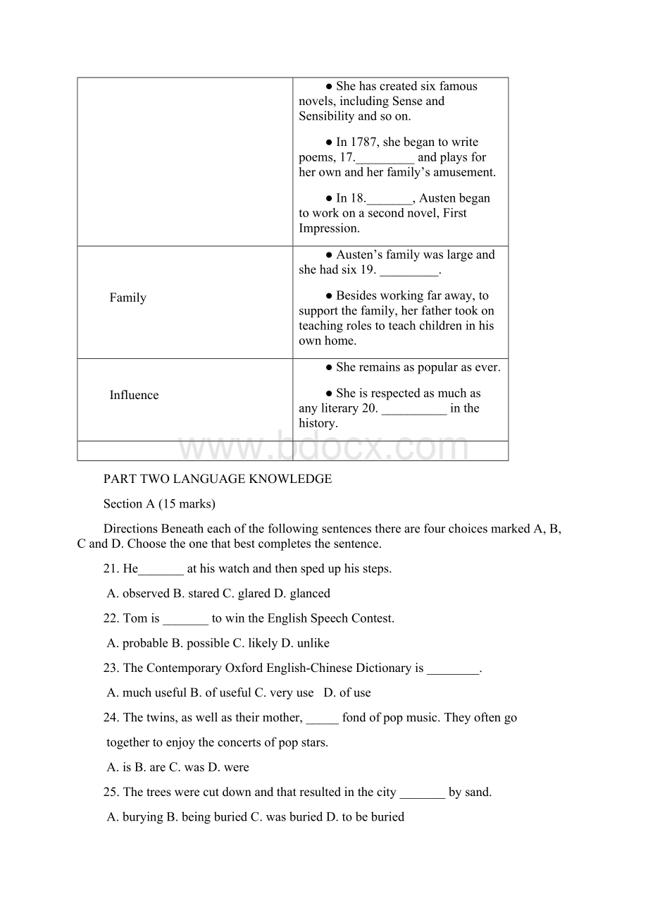 湖南省醴陵市第二中学学年高一下学期期末考试英语试题.docx_第3页