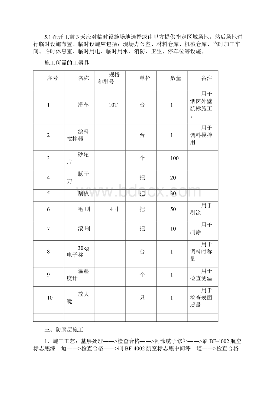 烟囱外壁色标施工方案之欧阳语创编.docx_第3页