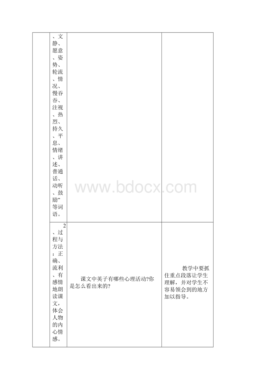 人教版三年级上册语文第八单元备课.docx_第3页